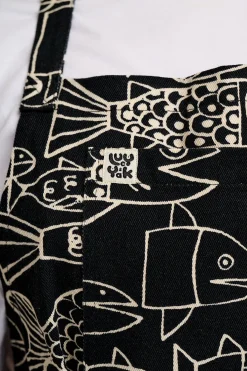 Clearance Ada - Cotton Apron in Artist Print by Marcello All Accessories|All Workwear