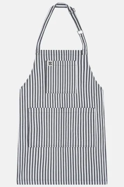 Discount Ada - Cotton Apron in Black & White Stripes All Accessories|All Workwear