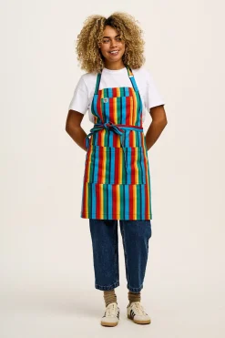 Best Ada - Cotton Apron in Rainbow Print All Accessories|All Workwear
