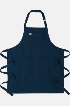 Clearance Ada - Cotton Apron in Vintage Navy All Accessories|All Workwear