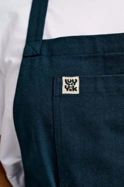 Clearance Ada - Cotton Apron in Vintage Navy All Accessories|All Workwear