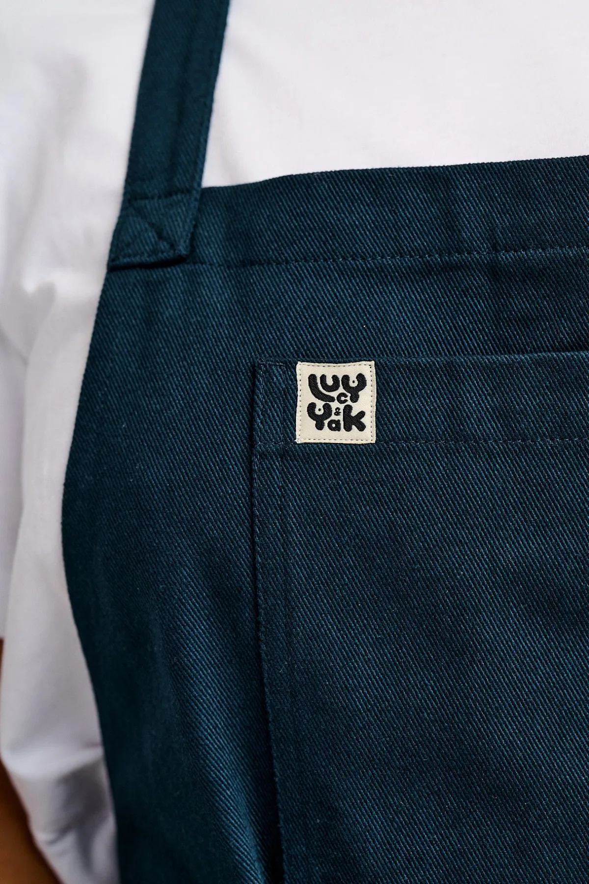 Clearance Ada - Cotton Apron in Vintage Navy All Accessories|All Workwear