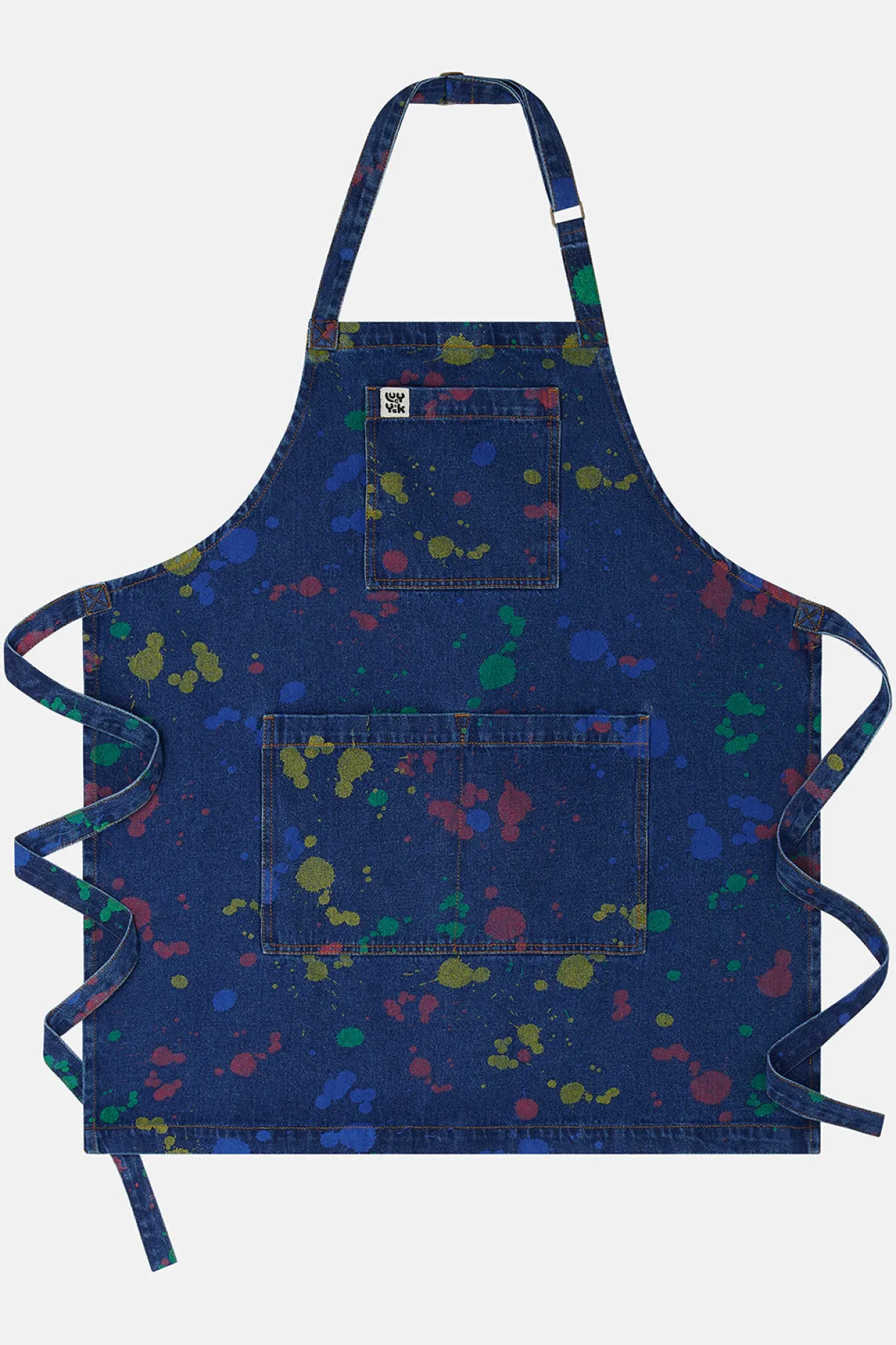 Discount Ada - Denim Apron in Art Attack Print All Accessories|All Workwear