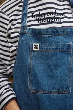 Outlet Ada - Denim Apron in Mid Wash Blue All Accessories|All Workwear