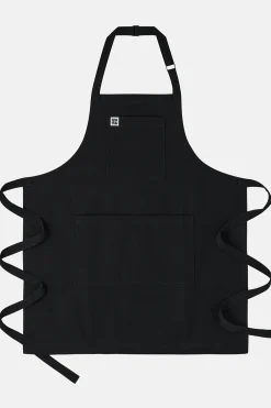 New Ada - Heavyweight Cotton Apron in Black All Workwear|Aprons