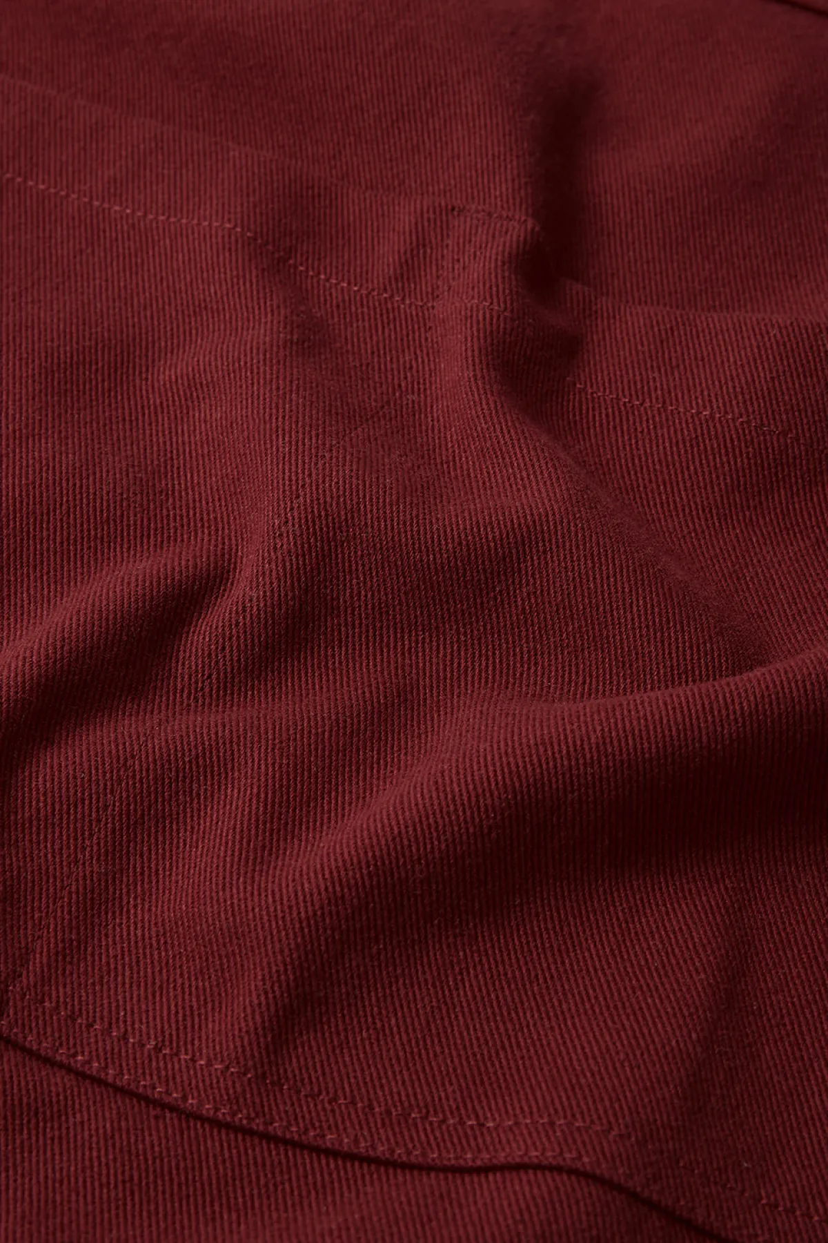 Clearance Ada - Heavyweight Cotton Apron in Maroon All Workwear|Aprons