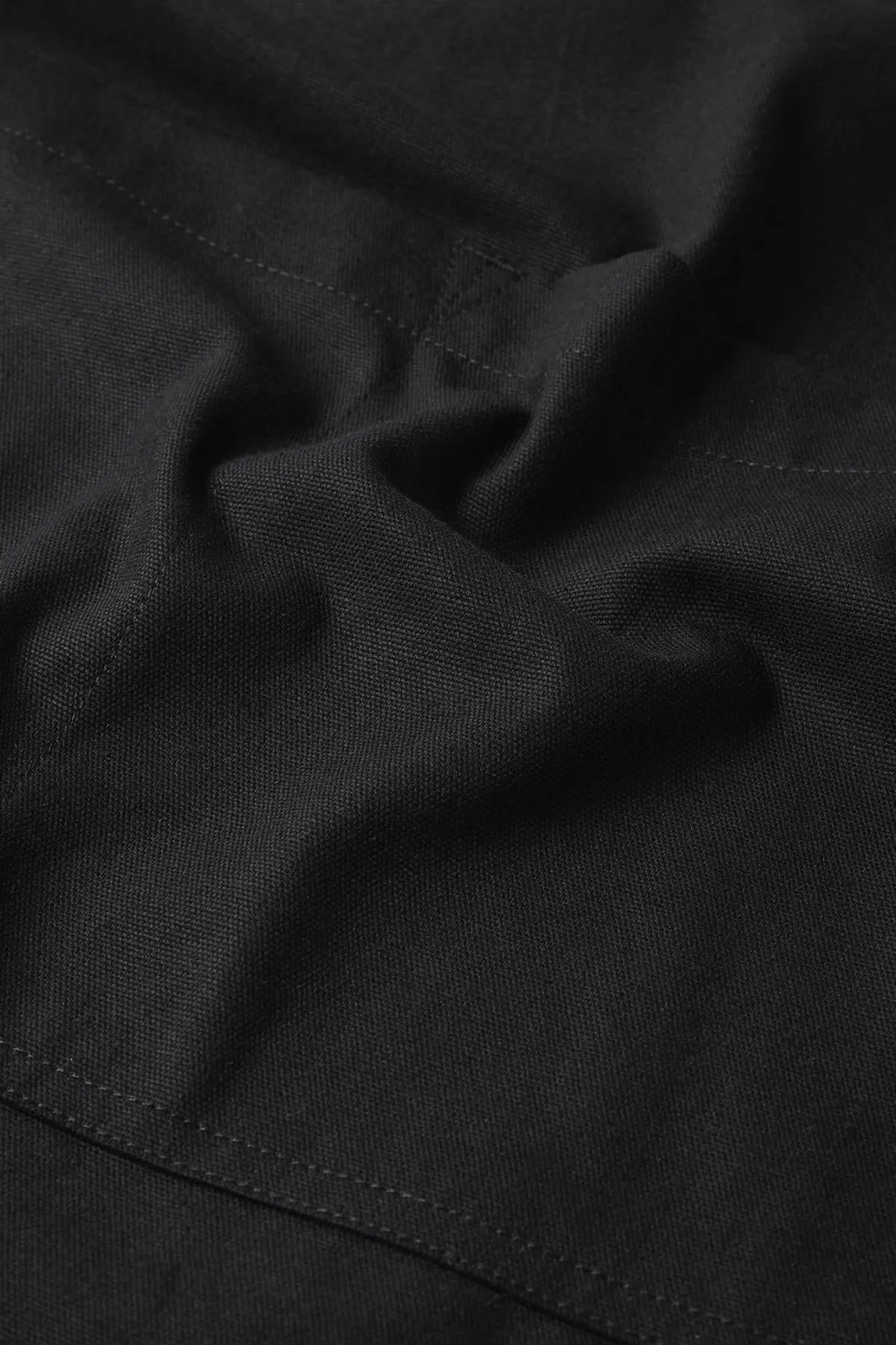 Online Ada - Midweight Cotton Apron in Classic Black All Workwear|Aprons