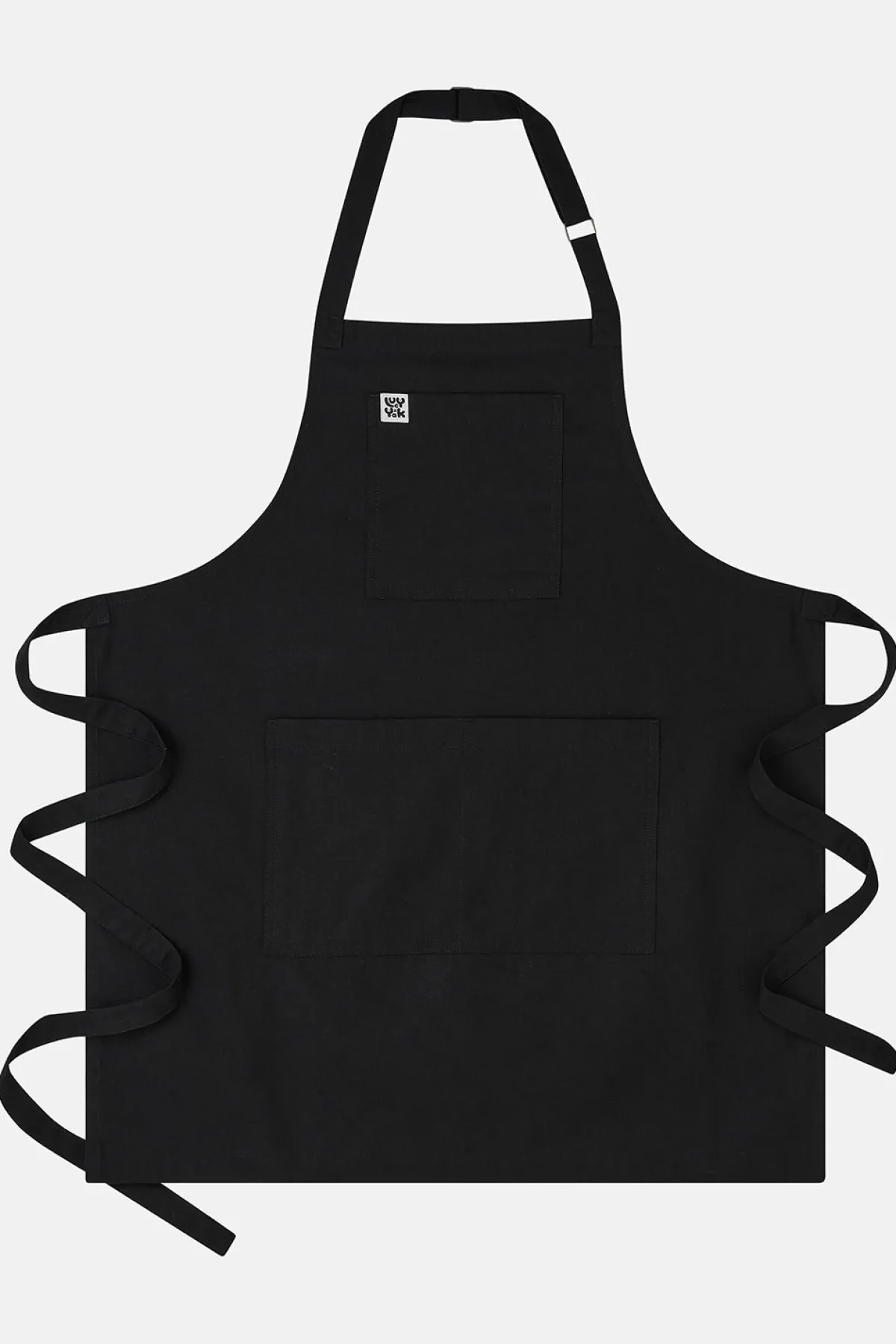 Online Ada - Midweight Cotton Apron in Classic Black All Workwear|Aprons