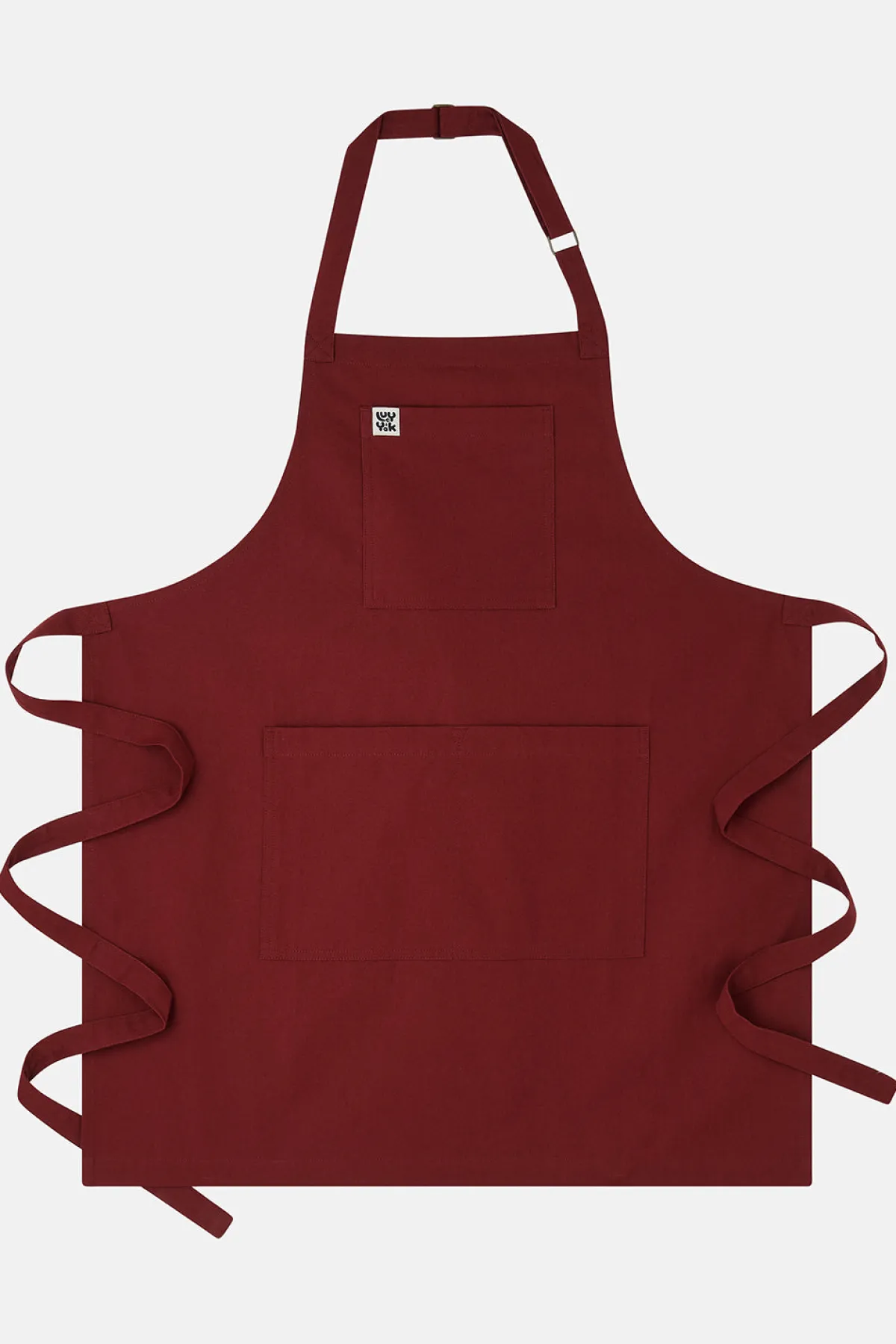 Best Ada - Midweight Cotton Apron in Maroon All Workwear|Aprons