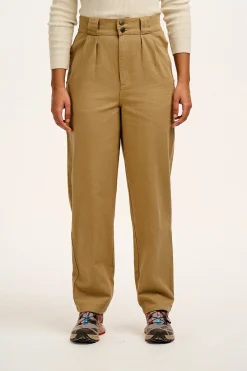 New Addison - Tapered Twill Trousers in Vintage Tan All Bottoms|Trousers