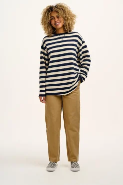 New Addison - Tapered Twill Trousers in Vintage Tan All Bottoms|Trousers