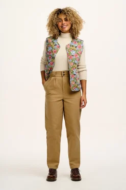 New Addison - Tapered Twill Trousers in Vintage Tan All Bottoms|Trousers