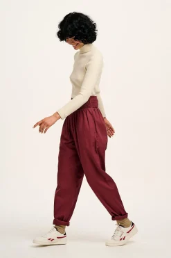 Fashion Aiden - Roll Neck Knitted Cotton Top in Pearl All Tops & Tees|Knitwear