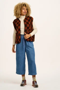 Fashion Aiden - Roll Neck Knitted Cotton Top in Pearl All Tops & Tees|Knitwear