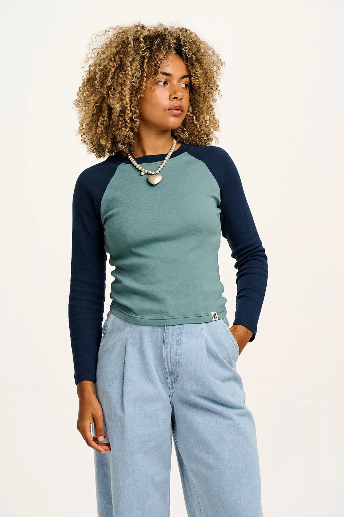 Online Avi - Long Sleeve Raglan Tee in Varsity Block All Tops & Tees|Long Sleeve Tops