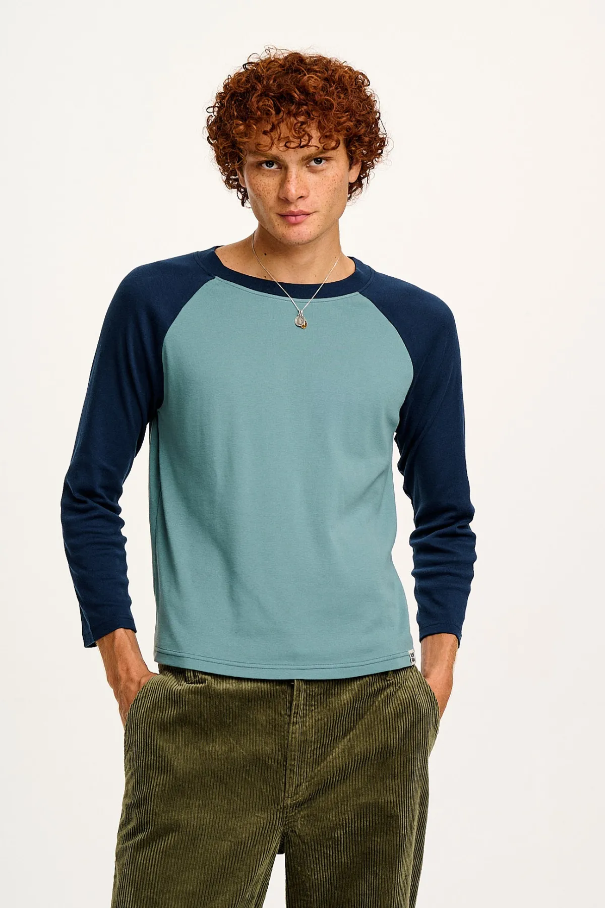 Online Avi - Long Sleeve Raglan Tee in Varsity Block All Tops & Tees|Long Sleeve Tops