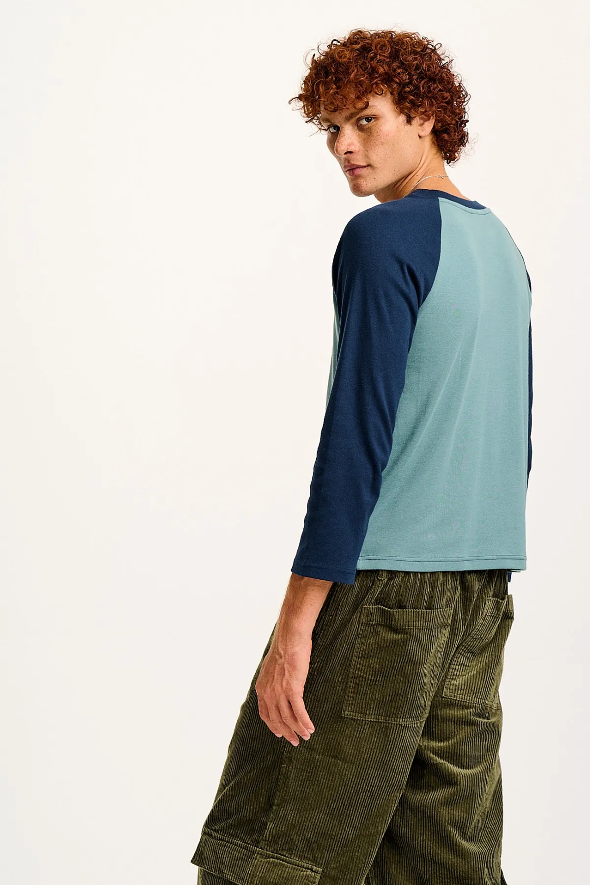 Online Avi - Long Sleeve Raglan Tee in Varsity Block All Tops & Tees|Long Sleeve Tops