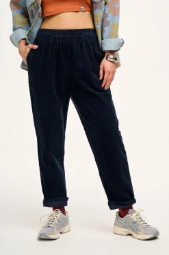 New Billie - Corduroy Trousers in Sailor Blue All Bottoms