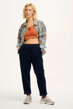 New Billie - Corduroy Trousers in Sailor Blue All Bottoms