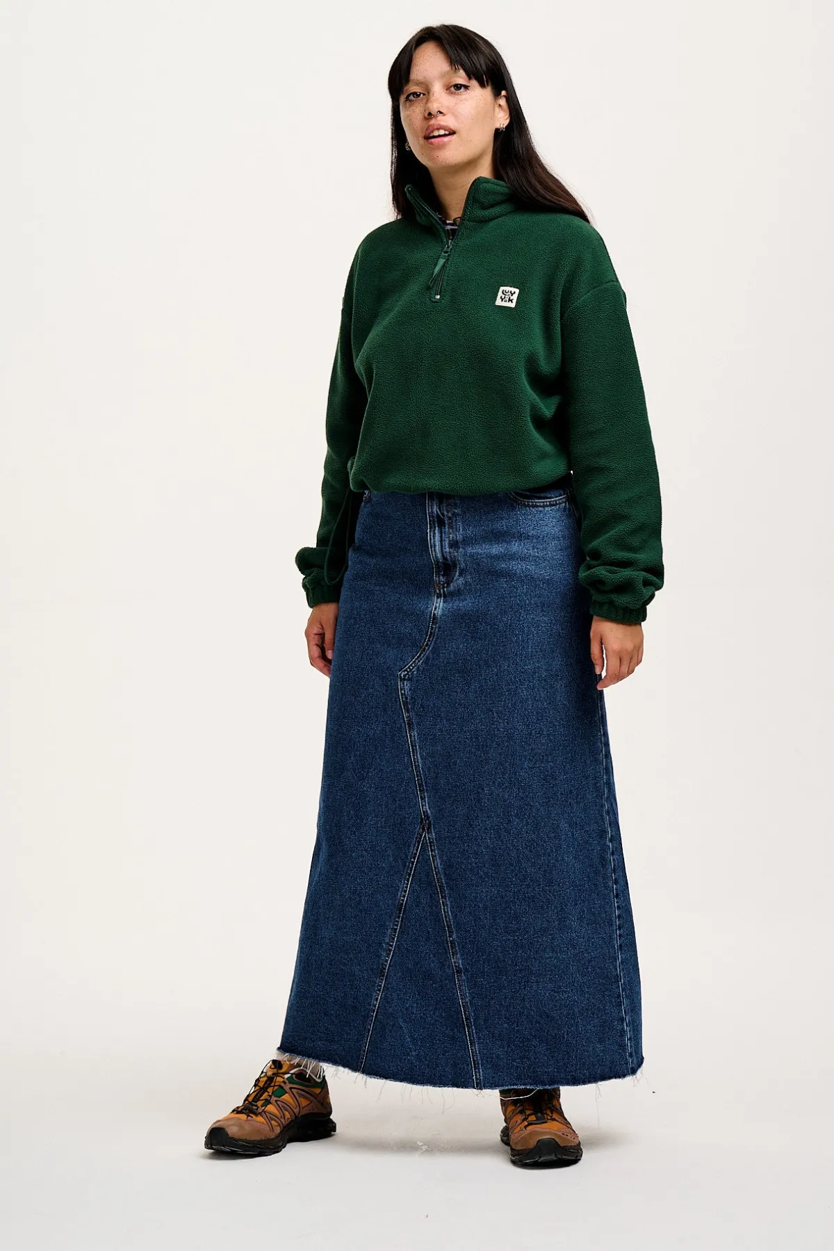 Discount Blake - Cropped Polar Fleece in Posy Green All Outerwear & Knitwear|Fleeces