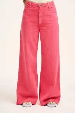 New Carter - High Waisted Jeans in Pink Wash All Bottoms|Jeans