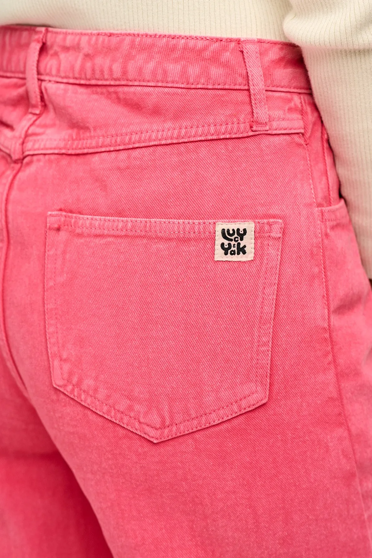 New Carter - High Waisted Jeans in Pink Wash All Bottoms|Jeans