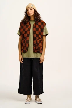 New Chuck - Wide Leg Cotton Trousers in Black All Bottoms|Trousers