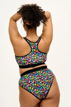 Fashion Cora - Cotton & Bamboo Bikini Pant in Summer Lovin' Print All Bottoms|All Underwear
