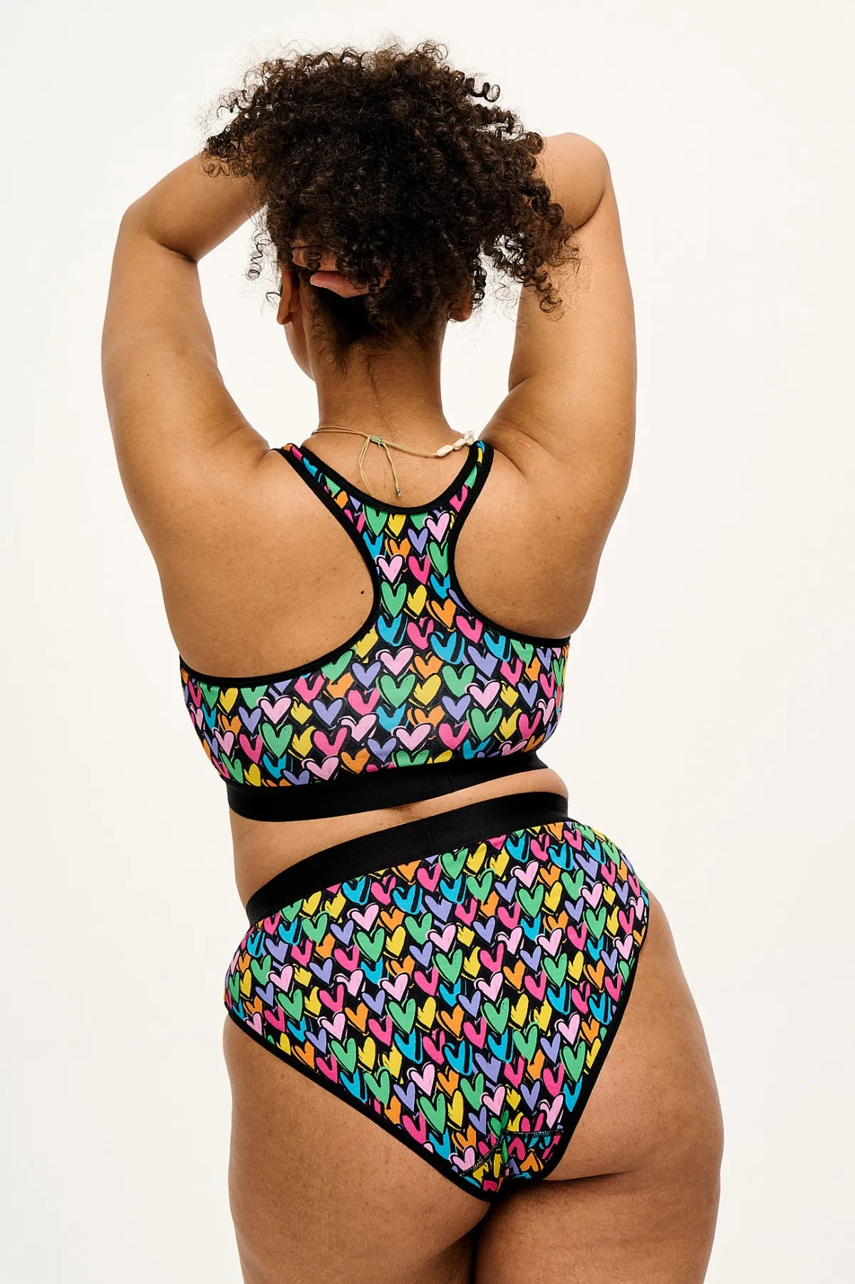 Fashion Cora - Cotton & Bamboo Bikini Pant in Summer Lovin' Print All Bottoms|All Underwear