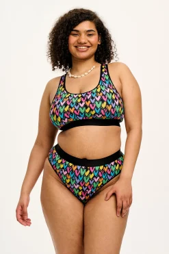 Fashion Cora - Cotton & Bamboo Bikini Pant in Summer Lovin' Print All Bottoms|All Underwear