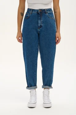 Best Dana - Mom Denim Jeans in Mid Wash Blue All Bottoms|Petite Range