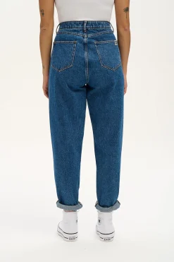 Best Dana - Mom Denim Jeans in Mid Wash Blue All Bottoms|Petite Range