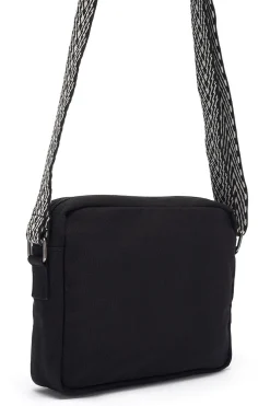 Online Dara - Crossbody Twill Bag in Black All Accessories|Bags & Purses