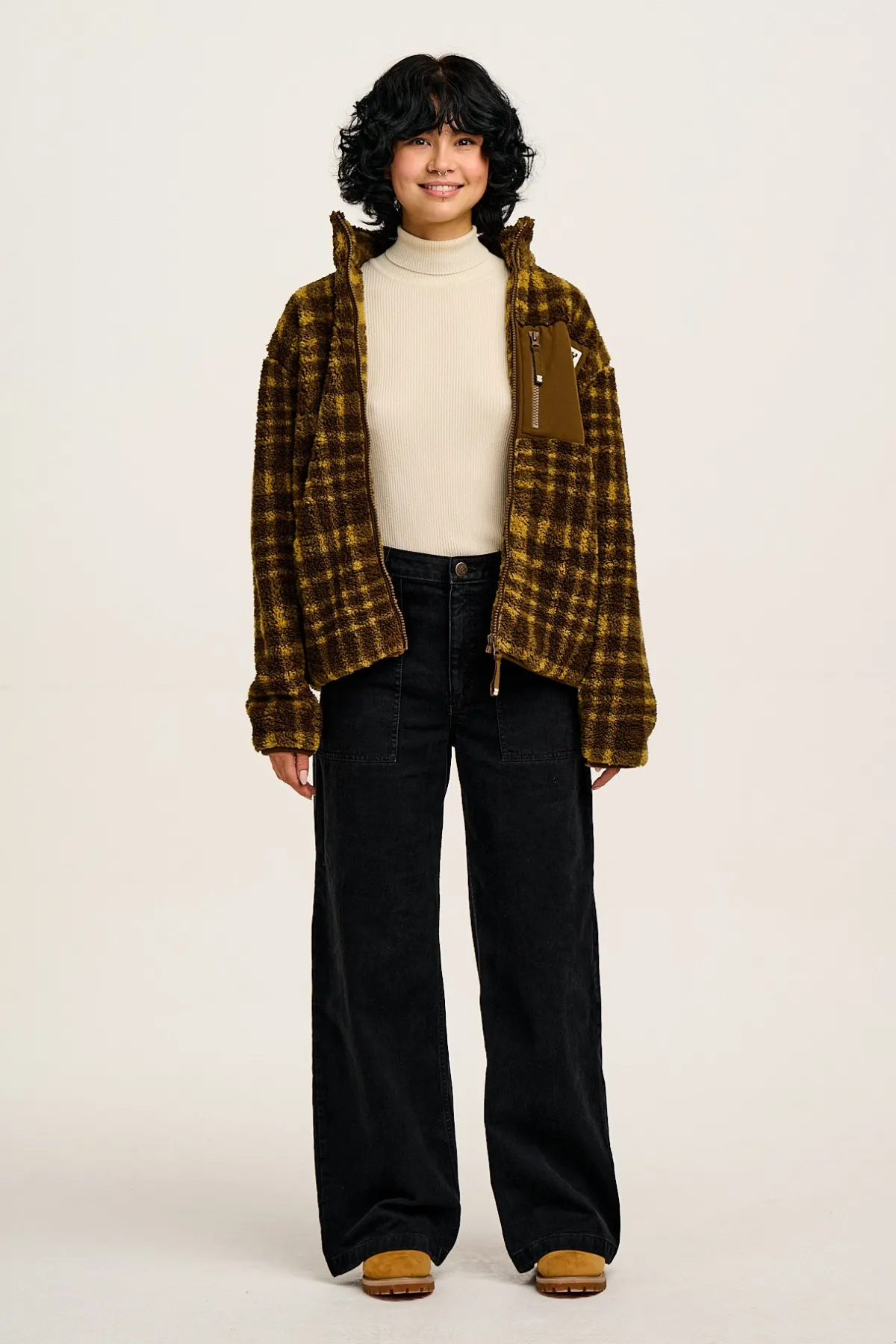 Best Delores - Wide Leg Denim Jeans Washed Black All Bottoms|Jeans
