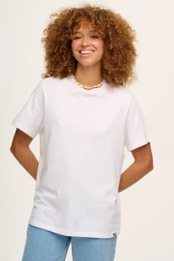Sale Denver - Cotton Tee in White All Tops & Tees|Short Sleeve Tops