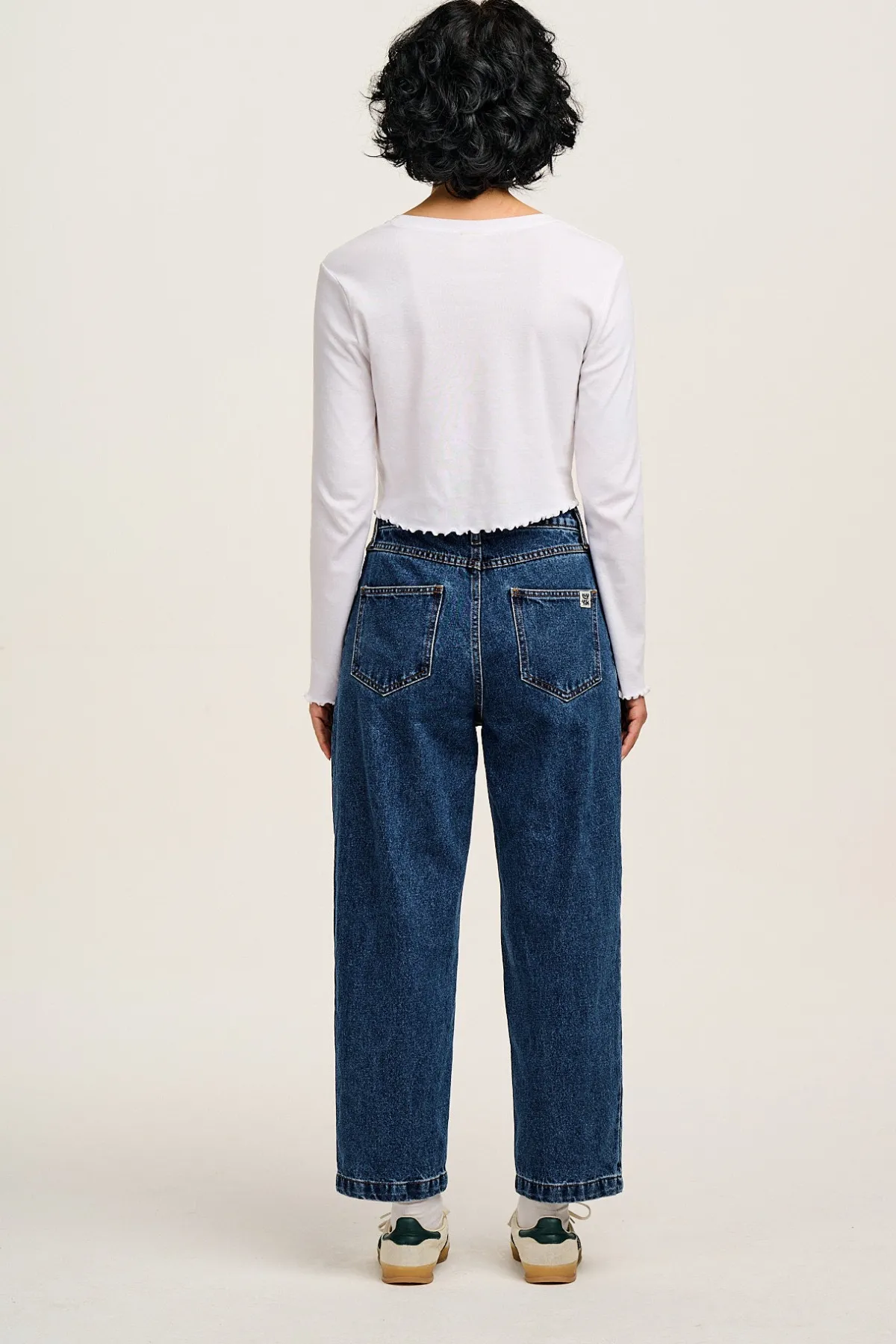 Hot Drew - Straight Leg Denim Jeans in Mid Wash Blue All Bottoms|Tall Range