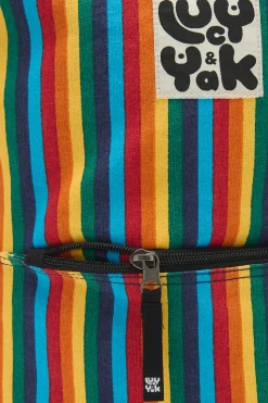 Clearance Dylan - Cotton Backpack in Rainbow Print All Accessories|Bags & Purses