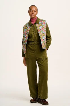 Fashion Emery - Reversible Quilted Gilet in Elsinore Floral Print All Outerwear & Knitwear|Jackets