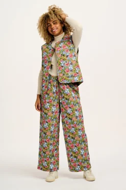 Fashion Emery - Reversible Quilted Gilet in Elsinore Floral Print All Outerwear & Knitwear|Jackets