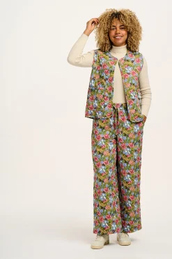 Fashion Emery - Reversible Quilted Gilet in Elsinore Floral Print All Outerwear & Knitwear|Jackets