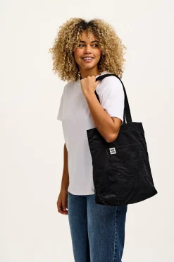 Sale Felix - Corduroy Tote Bag in Black All Accessories|Bags & Purses