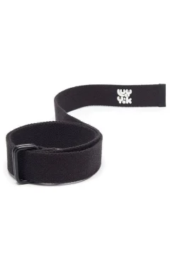 New Flynn - D-Ring Cotton Webbing Belt in Black All Accessories|Belts