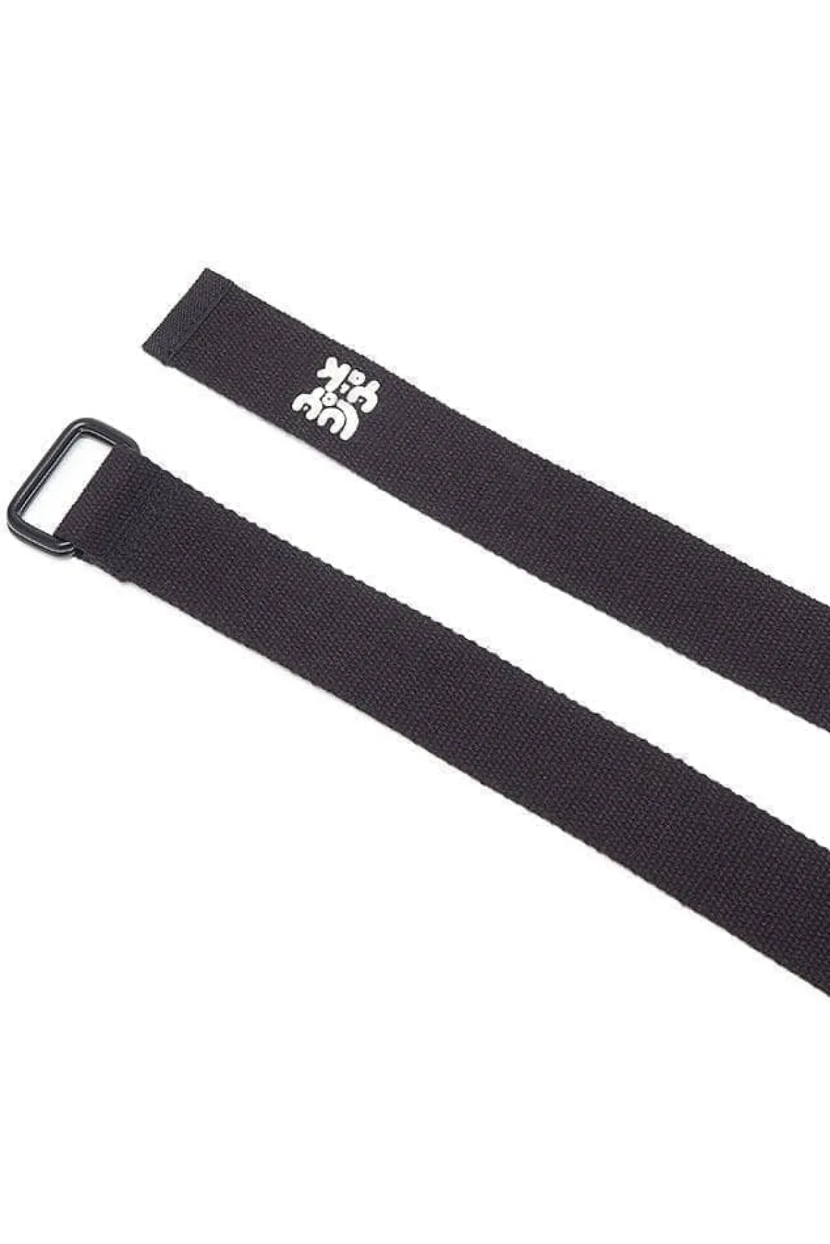 New Flynn - D-Ring Cotton Webbing Belt in Black All Accessories|Belts
