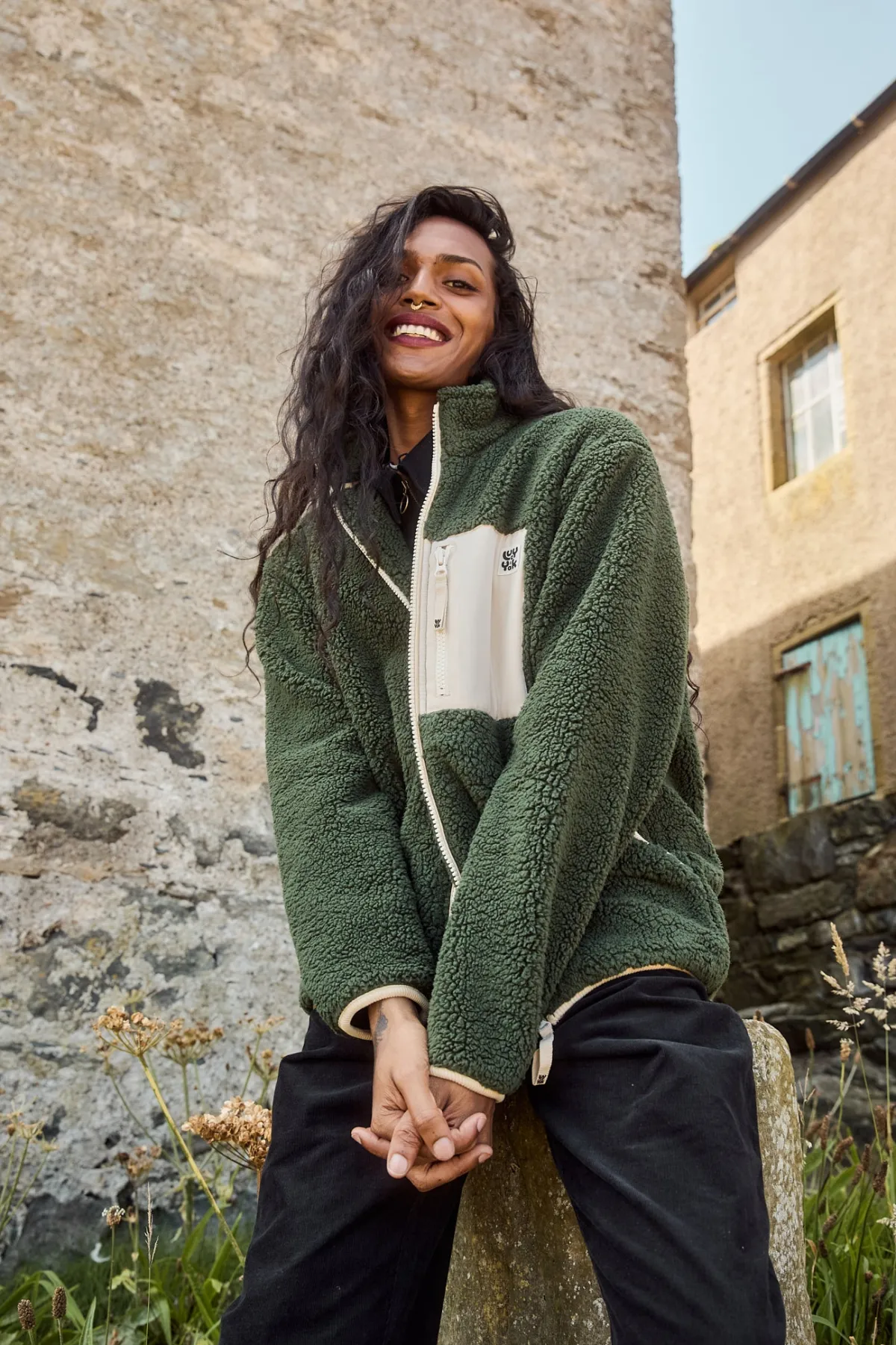 Clearance Harper - Fleece Jacket Pine Green All Outerwear & Knitwear|Fleeces