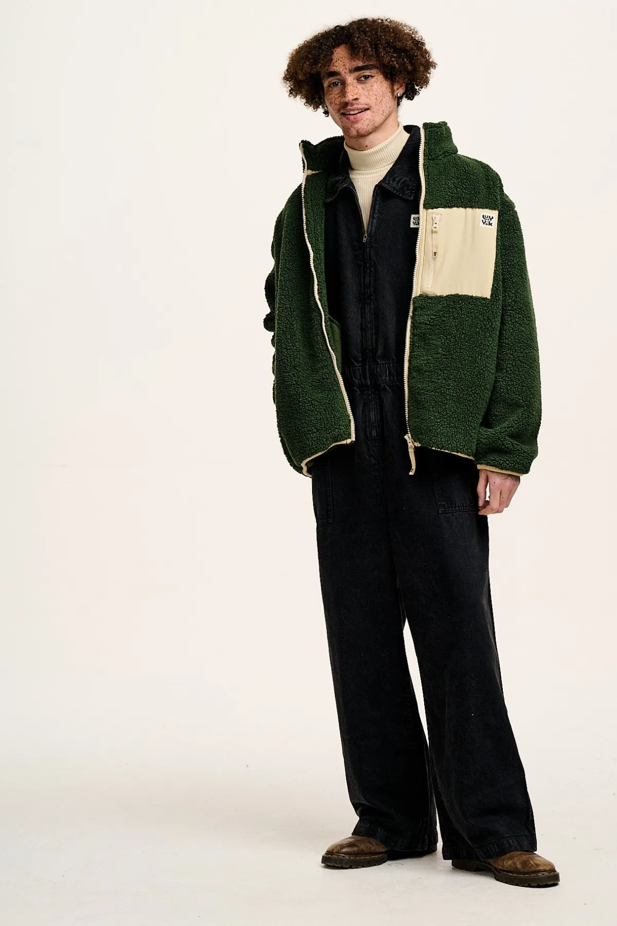 Clearance Harper - Fleece Jacket Pine Green All Outerwear & Knitwear|Fleeces