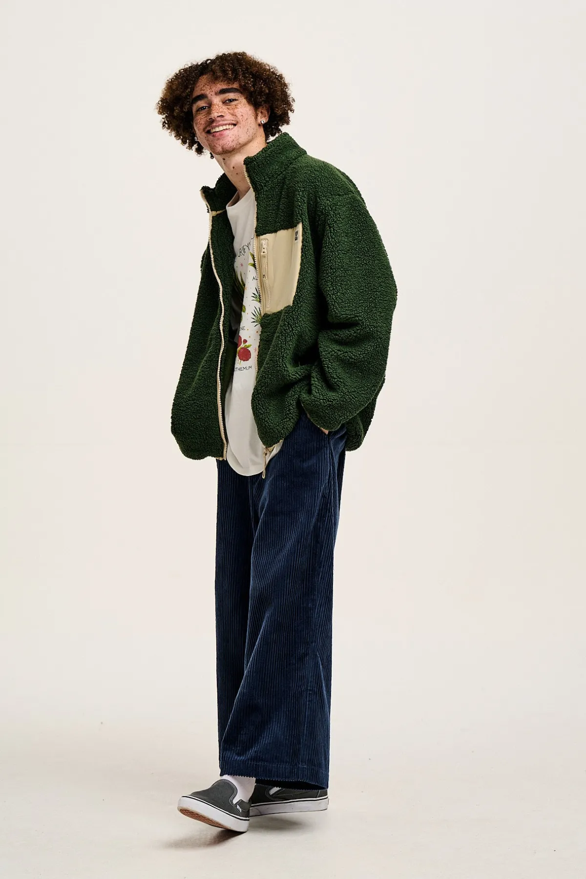 Clearance Harper - Fleece Jacket Pine Green All Outerwear & Knitwear|Fleeces