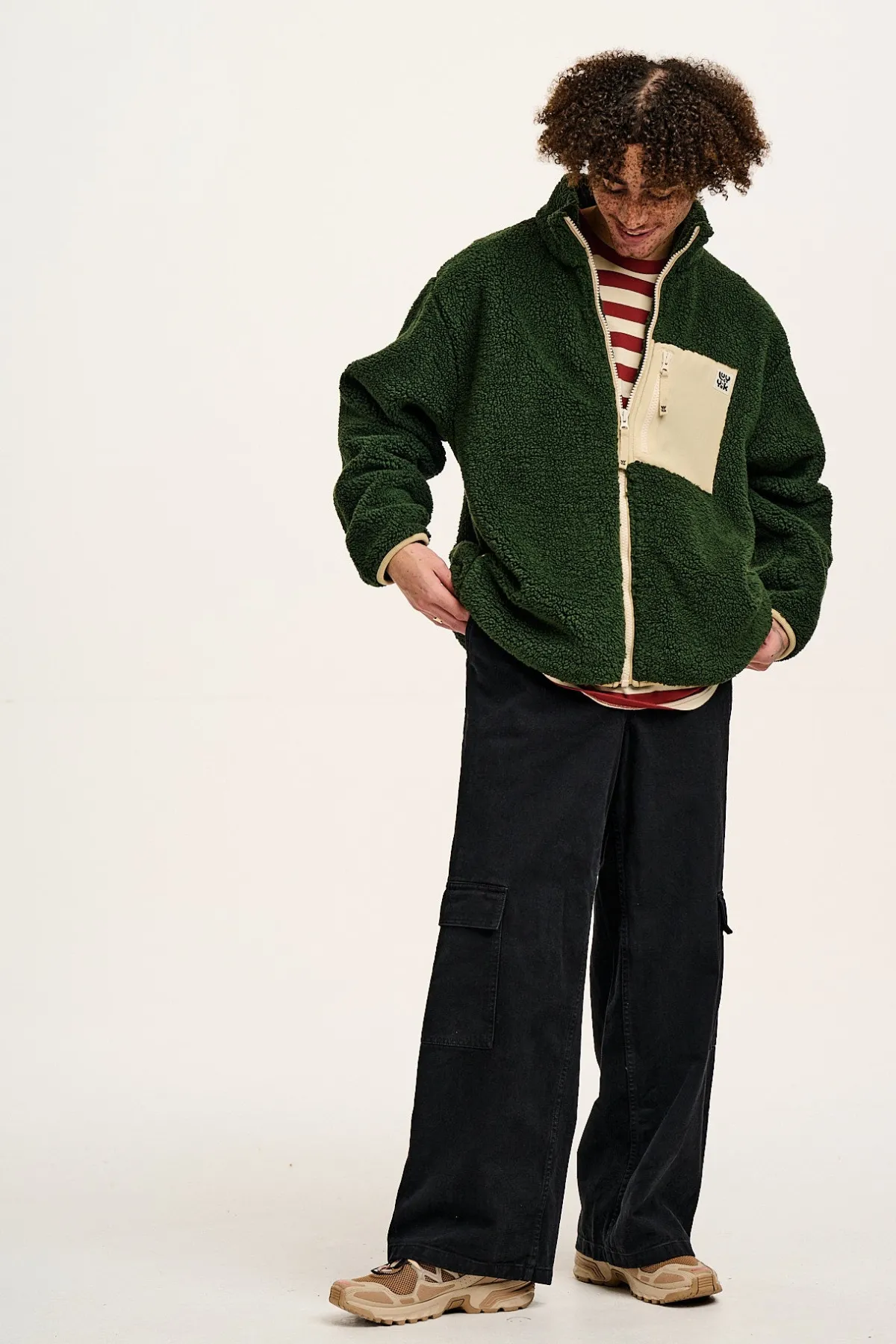 Clearance Harper - Fleece Jacket Pine Green All Outerwear & Knitwear|Fleeces