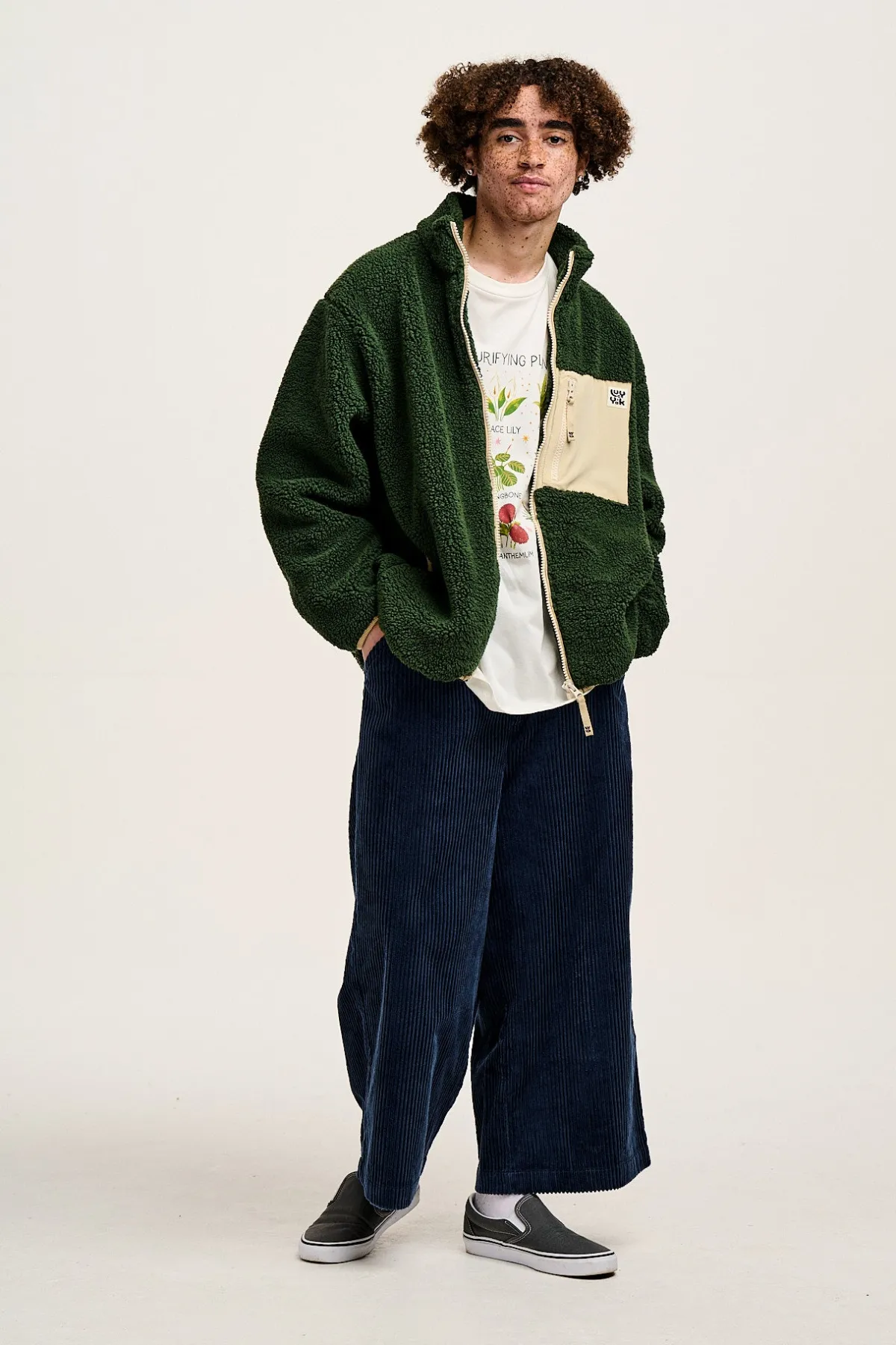 Clearance Harper - Fleece Jacket Pine Green All Outerwear & Knitwear|Fleeces