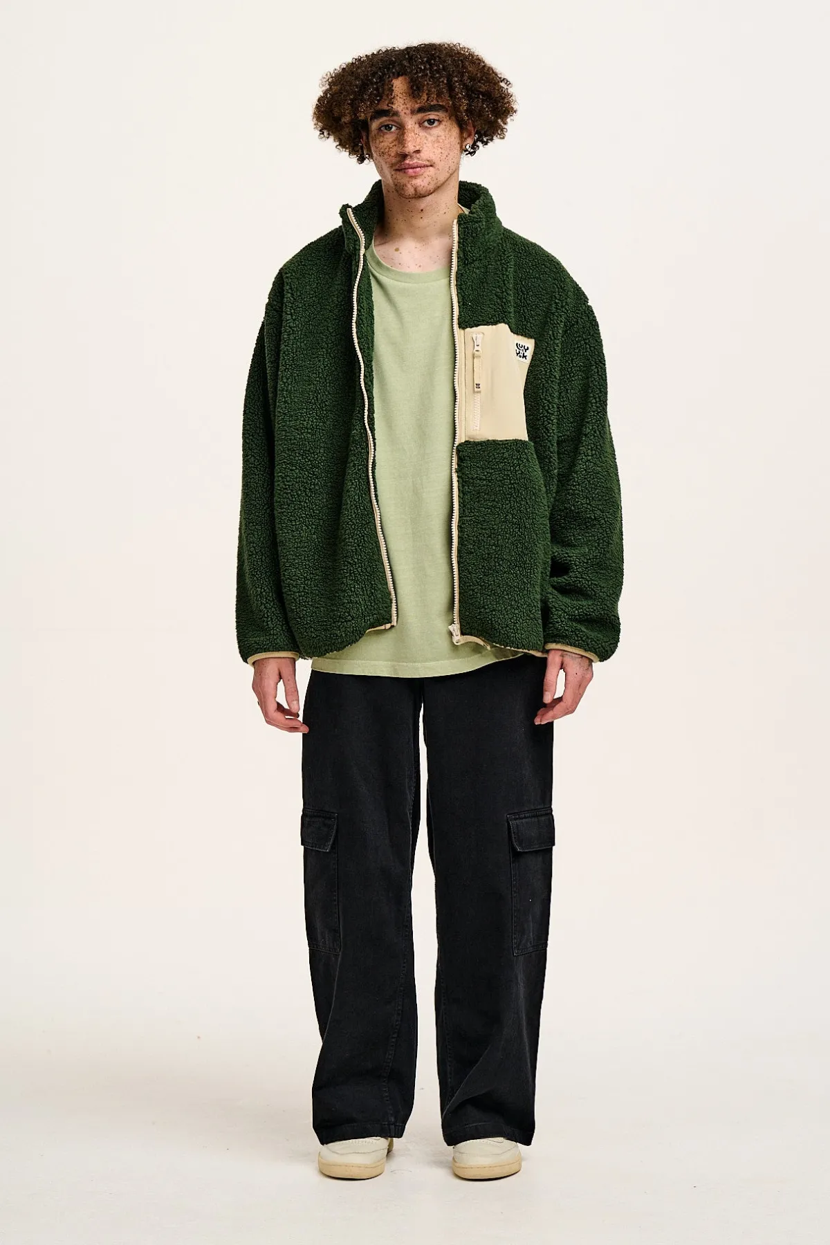Clearance Harper - Fleece Jacket Pine Green All Outerwear & Knitwear|Fleeces
