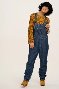 Discount Hermione - Fluted Cotton Top in Cass Floral All Tops & Tees|Long Sleeve Tops